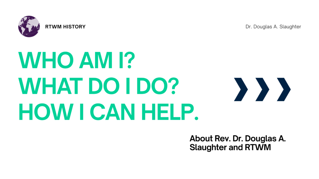 Who Am I? What Do I Do? How I can Help.